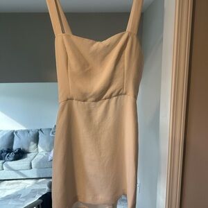 Wilfred Cream Mini Dress